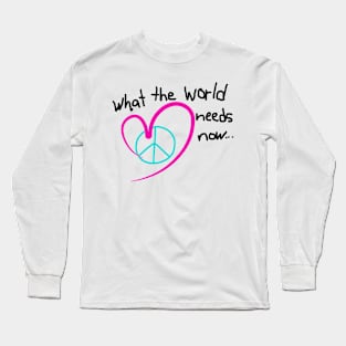 Love peace Long Sleeve T-Shirt